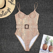Load image into Gallery viewer, One Piece Swimsuit Female