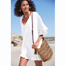 Load image into Gallery viewer, 2020 Women White Bikini Cover Up