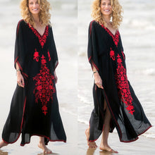 Load image into Gallery viewer, 2020 Kaftan Beach Cover Up Women Swimsuit