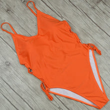 Load image into Gallery viewer, Black 2020 Sexy Women One Piece Swimsuit
